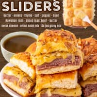 French Dip Sliders pin