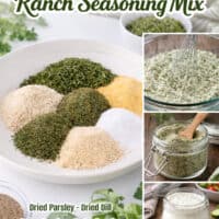 Homemade Ranch Seasoning Mix Recipe pin