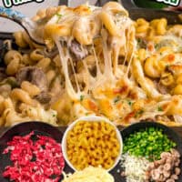 Philly Cheesesteak Pasta pin