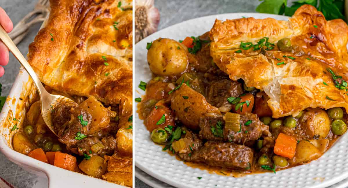 Beef Pot Pie l Kitchen Fun With My 3 Sons