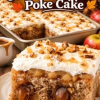 Caramel Apple Poke Cake pin