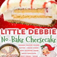 No Bake Little Debbie Cheesecake pin