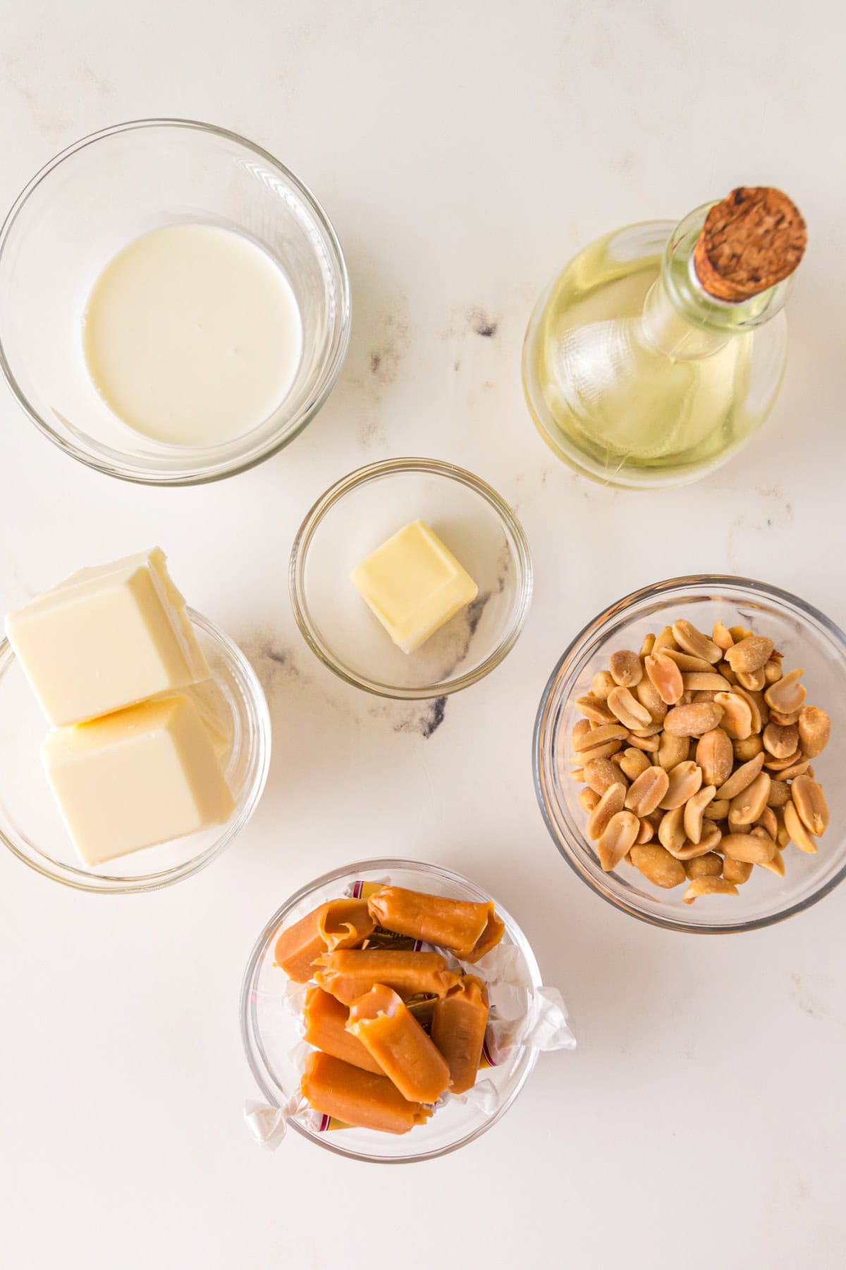 This Polar Bear Paws Candy recipe is a copycat version of See’s Candies that you can easily at home! ingredients for Polar Bear Paws Candy