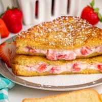 Strawberry Stuffed French Toast feature