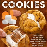 Sweet Potato Cookies pin