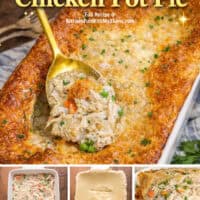 Puff Pastry Chicken Pot Pie pin