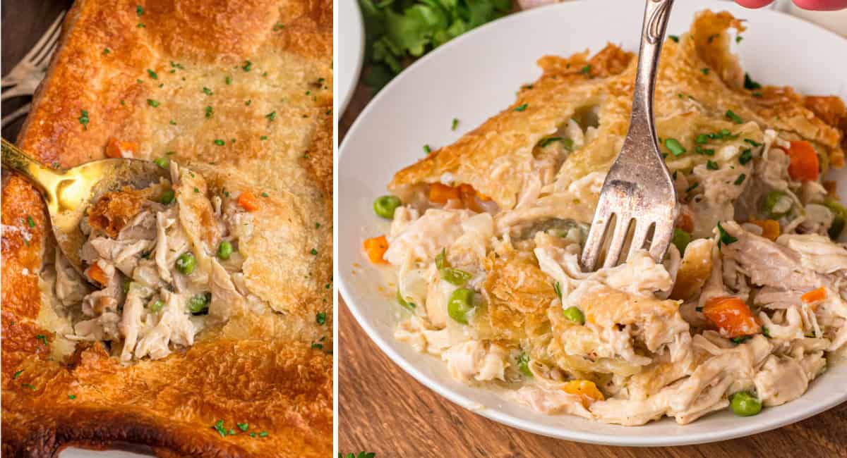 Puff Pastry Chicken Pot Pie - Kitchen Fun With My 3 Sons