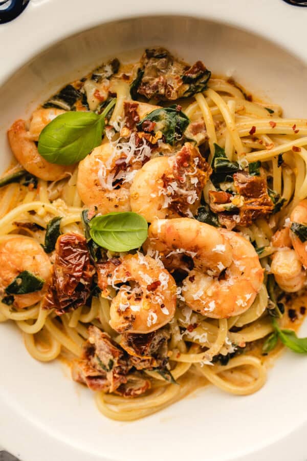 Creamy Tuscan Shrimp l Kitchen Fun With My 3 Sons