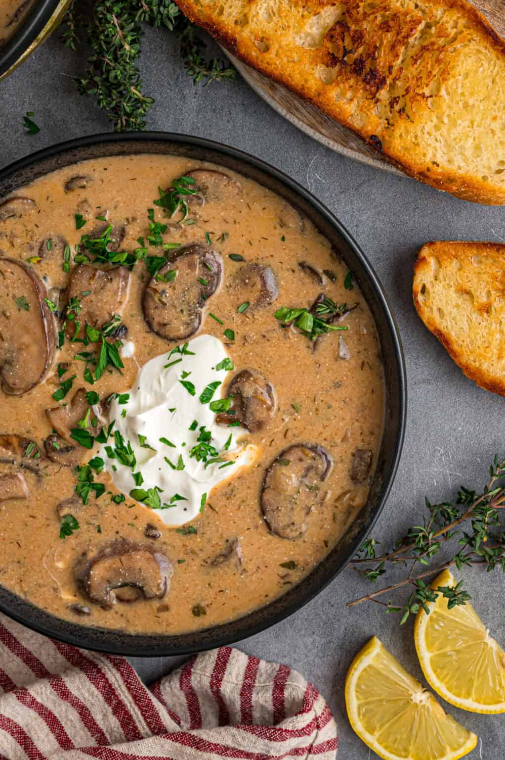 Hungarian Mushroom Soup l Kitchen Fun With My 3 Sons