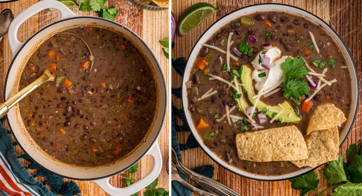 Black Bean Soup l Kitchen Fun With My 3 Sons