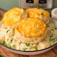 Crock Pot Chicken Pot Pie feature