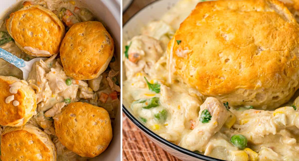 Crockpot Chicken Pot Pie - Kitchen Fun With My 3 Sons