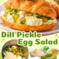 Dill Pickle Egg Salad pin