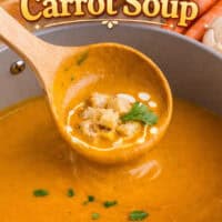 Roasted Carrot Soup pin