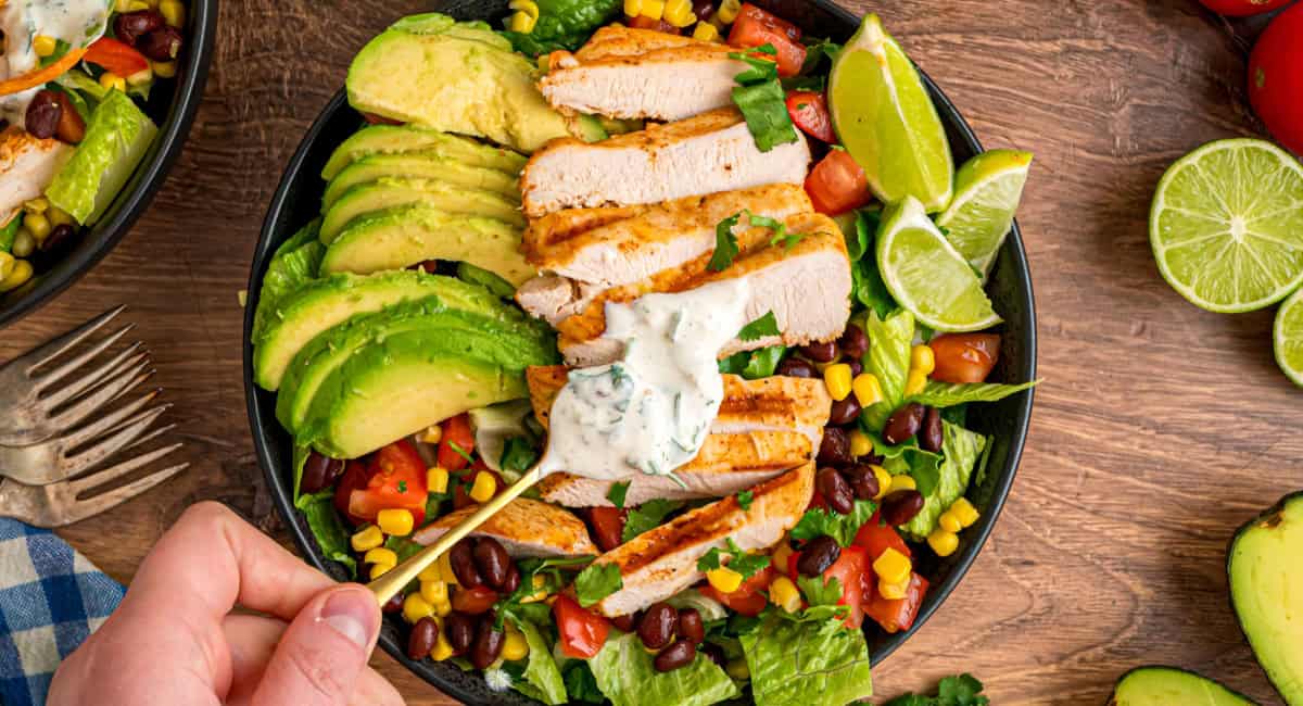 Southwest Chicken Salad - Kitchen Fun With My 3 Sons