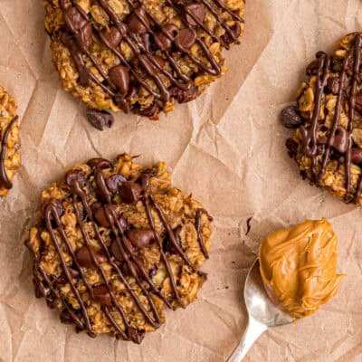 3-ingredient Banana Oatmeal Cookies feature