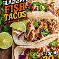 Blackened Fish Tacos pin