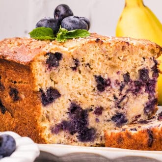 Blueberry Banana Bread feature