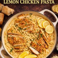 Lemon Chicken Pasta pin