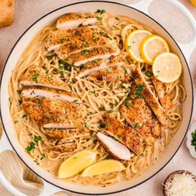Lemon Chicken Pasta feature