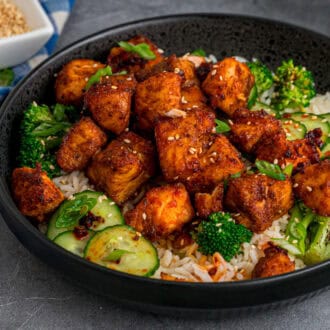 Air Fryer Salmon Bites feature