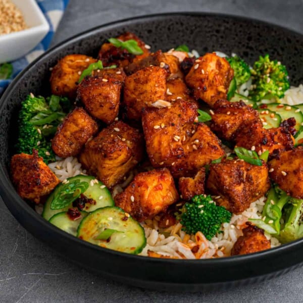 Air Fryer Salmon Bites feature