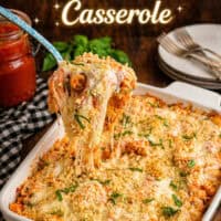 Chicken Parmesan Casserole pin