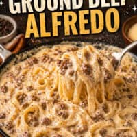 Ground Beef Alfredo pin