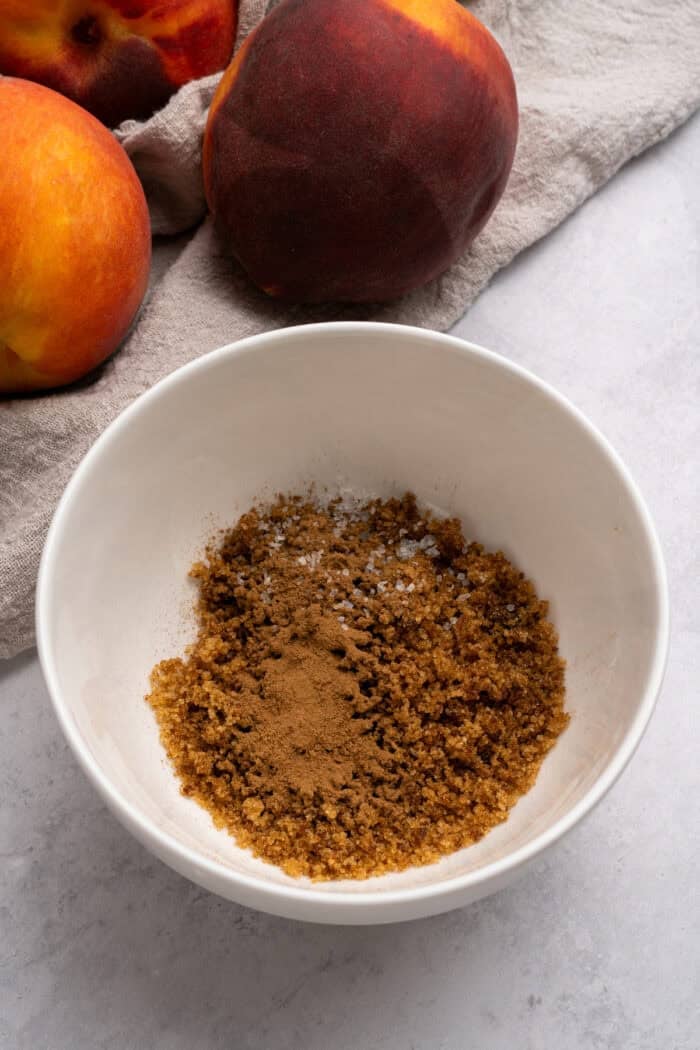 Cinnamon brown sugar in a bowl