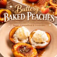 Baked Peaches pin