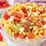 Caprese Pasta Salad feature