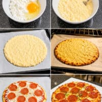 Cottage Cheese Pizza Crust pin