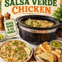 Crockpot Salsa Verde Chicken pin