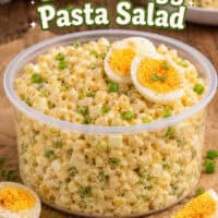 Deviled Egg Pasta Salad pin