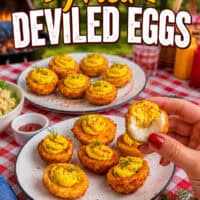 Fried Deviled Eggs pin