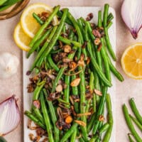 Green Beans Almondine feature