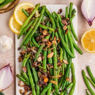 Green Beans Almondine feature