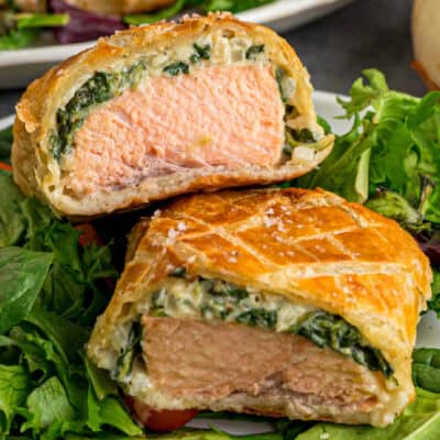 Salmon Wellington feature