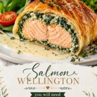 Salmon Wellington pin