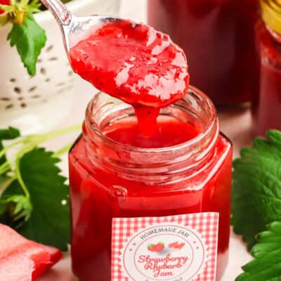 Strawberry Rhubarb Jam feature