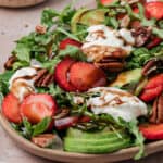 Strawberry Arugula Salad feature