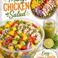 Mango Chicken Salad pin