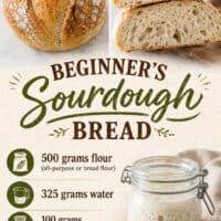 Beginners Sourdough Bread pin