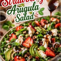 Strawberry Arugula Salad pin