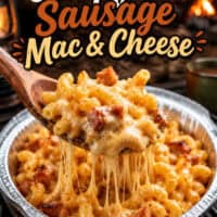 Campfire Sausage Mac & Cheese pin