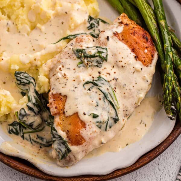 Chicken Florentine feature
