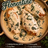 Chicken Florentine pin