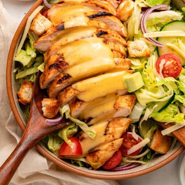 Honey Mustard Chicken Salad feature