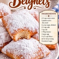 Beignets Recipe pin