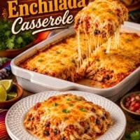 chicken enchilada casserole pin